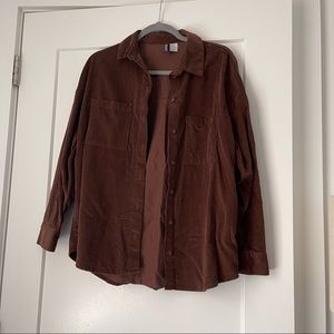 H&M Corduroy Shirt